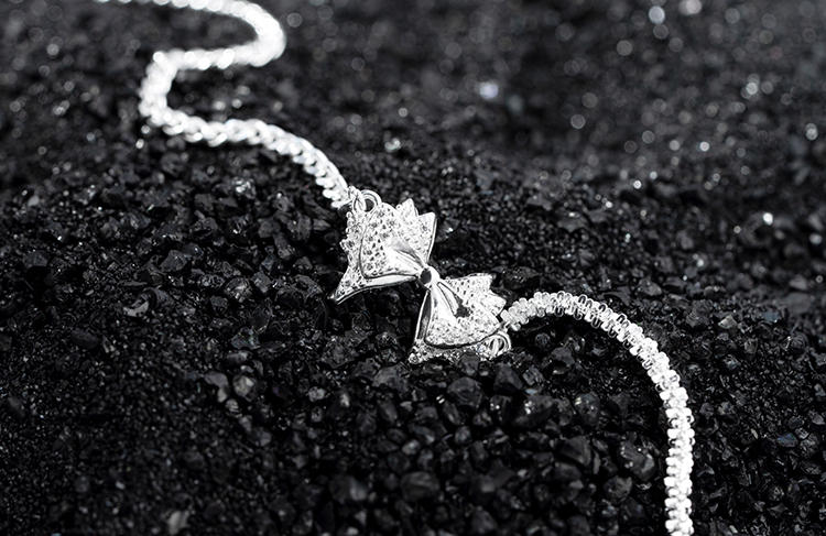 Mistveil Butterfly-Totem Silver Protective Bracelet