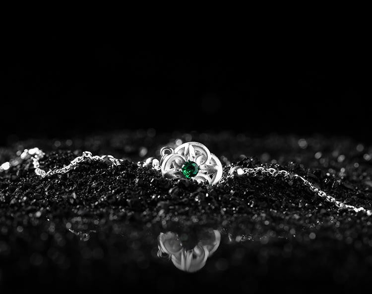 Mistveil Dragon-Eye Silver Manifesting Bracelet