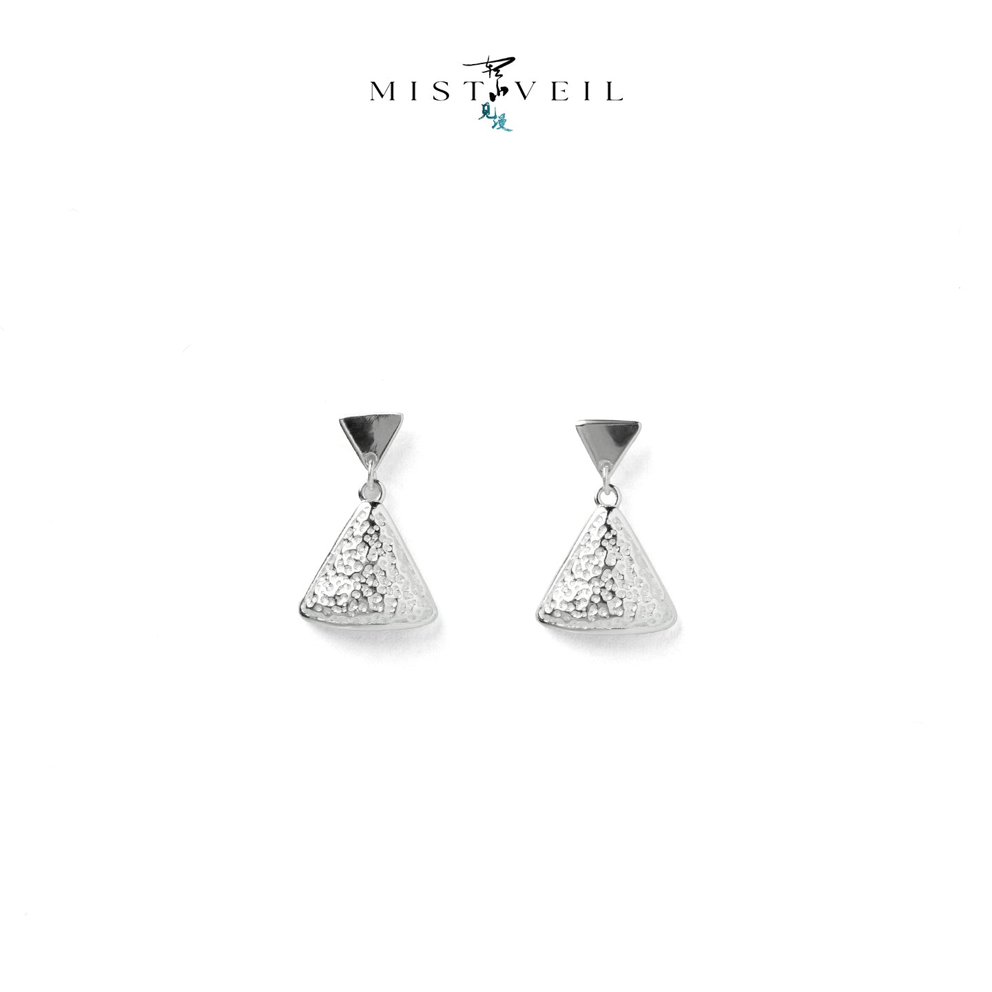 Mistveil Gentle-Wind Silver Serene Earrings