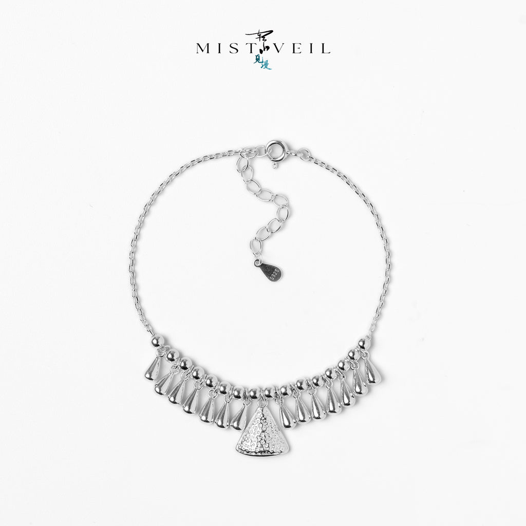 Mistveil Nestle Silver Healing Bracelet