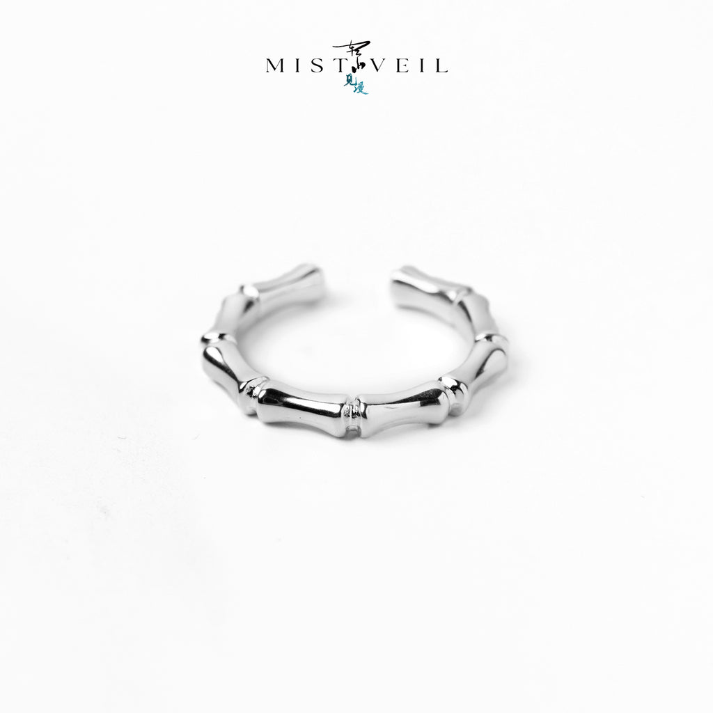 Mistveil Rainbow‑Daylight Silver Hopeful Ring