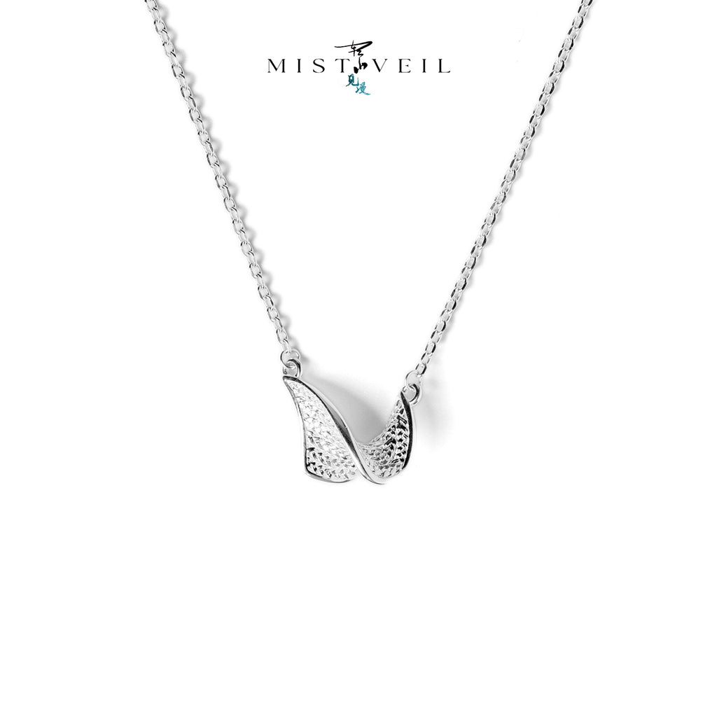 Mistveil Fog-Island-Echo Silver Poetic Necklace